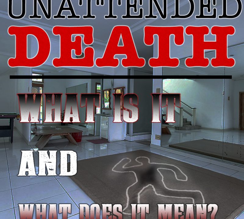 Unattended death on the floor