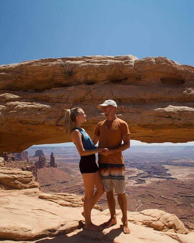Gabby and Brian in Canyonlands
