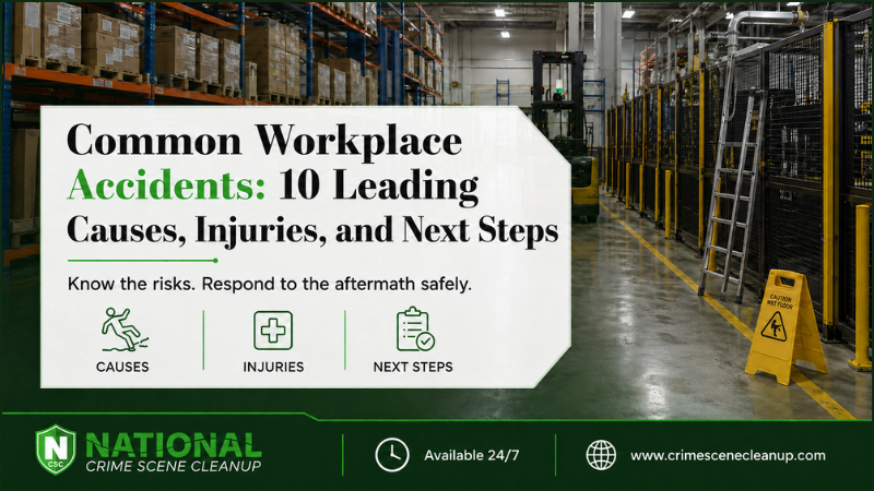 common workplace accidents