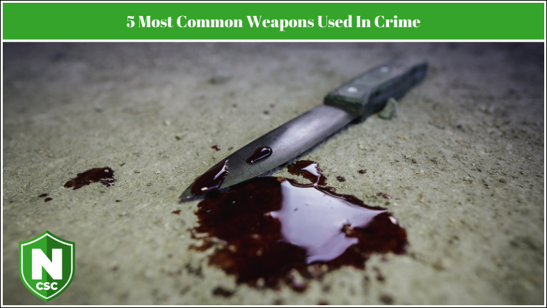 5 Common Weapons Used In Crime