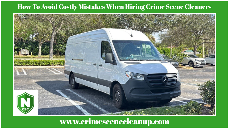 How To Avoid Costly Mistakes When Hiring Crime Scene Cleaners