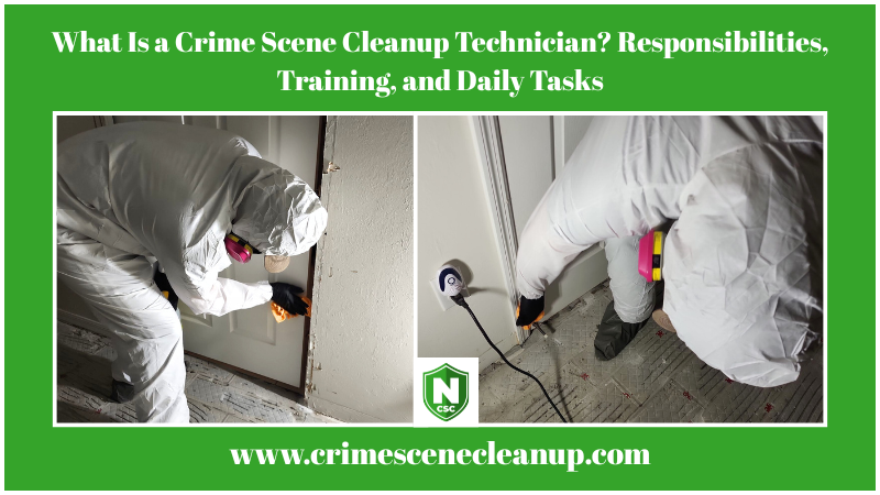 what is a crime scene cleanup technician