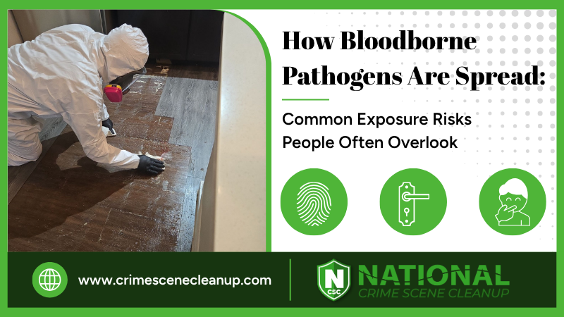 how bloodborne pathogens are spread