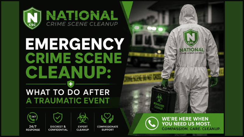 Emergency Crime Scene Cleanup