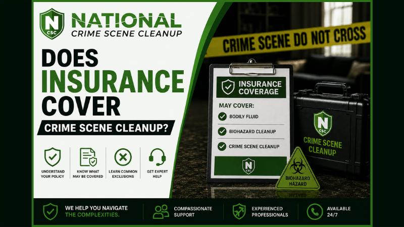 Does Insurance Cover Crime Scene Cleanup