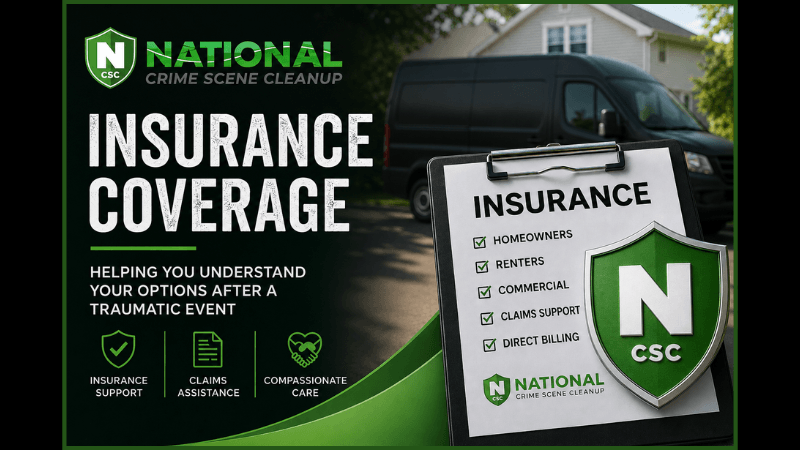Crime Scene & Biohazard Cleanup Insurance